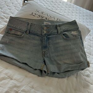 Hudson stone washed shorts 30-Ruby